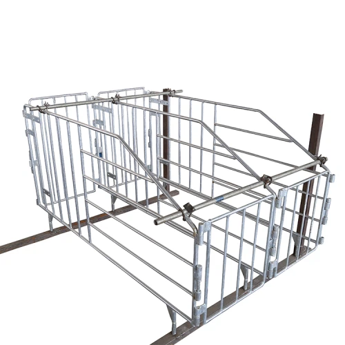 Galvanized Gestation Stall Pig Khoom