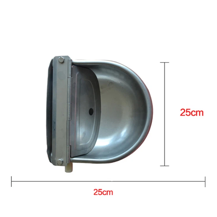 Stainless Steel Cow Drinking Bowl2